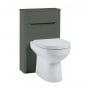 Orbit Ella Back to Wall WC Unit 500mm Wide - Matt Anthracite