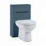 Orbit Ella Back to Wall WC Unit 500mm Wide - Matt Twilight Blue