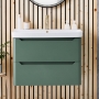 Orbit Ella 800mm 2-Drawer Wall Hung Vanity Unit