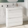 Orbit Ella 800mm 2-Drawer Floor Standing Vanity Unit