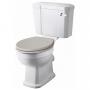 Orbit Harrogate Close Coupled Toilet with Cistern - Excluding Seat