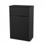 Prestige Arc Back to Wall WC Toilet Unit 500mm Wide - Matt Graphite