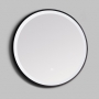 Prestige Nero Round Circular LED Bathroom Mirror 600mm Diameter