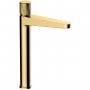 RAK Amalfi Tall Basin Mixer Tap Without Waste - Brushed Gold