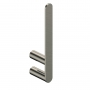 RAK Petit Round Spare Toilet Paper Holder - Brushed Nickel