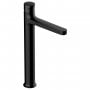 RAK Positano Tall Basin Mixer Tap Without Waste - Matt Black