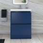 RAK Resort 650mm 2-Drawer Floor Standing Vanity Unit