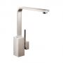 Rangemaster Quadrant Single Lever Kitchen Sink Mixer Tap - Brushed