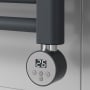 Reina Mini Round Thermostatic Element 600W - Anthracite