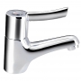 Sagittarius Contract Lever Sequential Basin Mixer Tap - Chrome