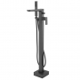 Sagittarius Ravenna Bath Shower Mixer Tap Freestanding - Graphite Grey