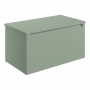 Signature Marshal Wall Hung 1-Drawer Vanity Unit and Worktop 800mm Wide - Matt Willow Green