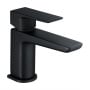 Signature Glide Cloakroom Mono Basin Mixer Tap Single Handle with Waste - Matt Black