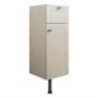 Signature Malmo Floor Standing 1-Door and 1-Drawer Base Unit 300mm Wide - Matt Latte