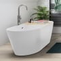 Signature Perseus Double Ended Freestanding Bath with Integrated Waste