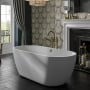 Trojan Alcora Double Ended Freestanding Bath 1800mm x 750mm - 0 Tap Hole