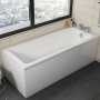 Trojancast Solarna Rectangular Single Ended Bath 1700mm x 700mm - No Tap Hole (inc Leg Set)