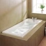 Verona Atlanta Tungstenite Single Ended Rectangular Acrylic Bath