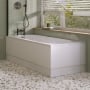 Verona Caymen Tungstenite Single Ended Rectangular Acrylic Bath