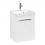 Villeroy & Boch Avento 450mm 1-Door Wall Hung Vanity Unit RH with Basin