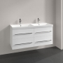 Villeroy & Boch Avento 1200mm 4-Drawer Wall Hung Vanity Unit with Basin