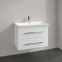 Villeroy & Boch Avento 800mm 2-Drawer Wall Hung Vanity Unit with Basin