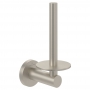 Villeroy & Boch Elements Tender Vertical Toilet Roll Holder - Brushed Nickel Matt