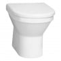 Vitra S50 Back To Wall Toilet Pan - Soft Close Seat