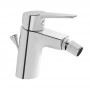 Vitra Solid S Bidet Mixer Tap with Pop Up Waste - Chrome