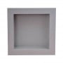 Wetroom Innovations Recessed Tileable Square Shower Niche 400mm x 400mm