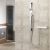 Aqualisa AQ Cool Touch Thermostatic Square Bar Mixer Shower with Shower Kit - Chrome