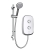 Aqualisa eVOLVE Electric Shower with Satin Silver Trim