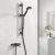 Bristan Onza Thermostatic Exposed Mixer Shower with Shower Kit - Black