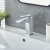 Bristan Tangram Eco Start Basin Mixer Tap with Clicker Waste - Chrome