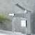 Bristan Tangram Eco Start Basin Mixer Tap with Clicker Waste - Chrome