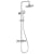 Bristan Zing2 Thermostatic Bar Mixer Shower with Shower Kit and Fixed Head - Chrome