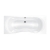 Carron Arc Duo Double Ended Rectangular Acrylic Bath