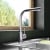 Delphi Era Kitchen Sink Mixer Tap Pull-Out Spray - Brushed Nickel