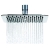 Delphi Ultraslim Square Fixed Shower Head 300mm x 300mm - Chrome