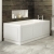Delphi Halite Shaker Style Front Bath Panel 550mm H x 1700mm W - Gloss White