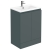 Delphi Halite Combination Unit with 500mm WC Unit - 1100mm Wide - Matt Grey