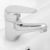 Deva Adore Mono Basin Mixer Tap with Press Top Waste - Chrome