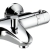 Deva Dynamic Pillar Mounted Thermostatic Bath Shower Mixer Tap - Chrome