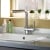 Deva Ethos Side Lever Kitchen Sink Mixer Tap with Swivel Spout - Chrome