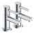 Deva Insignia Basin Taps Pair - Chrome