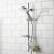 Deva Kiri Satinjet MK2 Low Flow Cool Touch Bar Shower with Easy Fit Shower Kit - Chrome