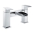 Deva Sparkle MK2 Pillar Mounted Waterfall Bath Filler Tap Dual Handle - Chrome