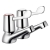 Deva Vitality Single Lever Basin Tap Pair - Chrome