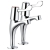 Deva Vitality Lever Kitchen Sink Taps Pair - Chrome