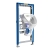 Geberit Duofix Universal Urinal Frame 500mm W x 1120 - 1300mm H - Blue